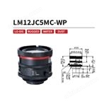 LM12JC5MC-WPKOWA 500万2/3英寸12mm耐振动耐冲击镜头