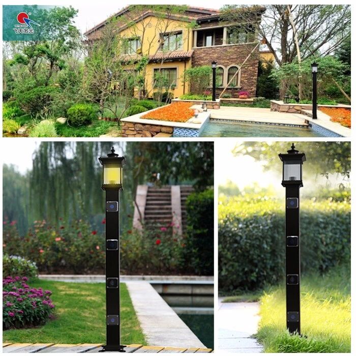 隐形守卫·景观灯激光对射——重塑校园、别墅安防美学标准