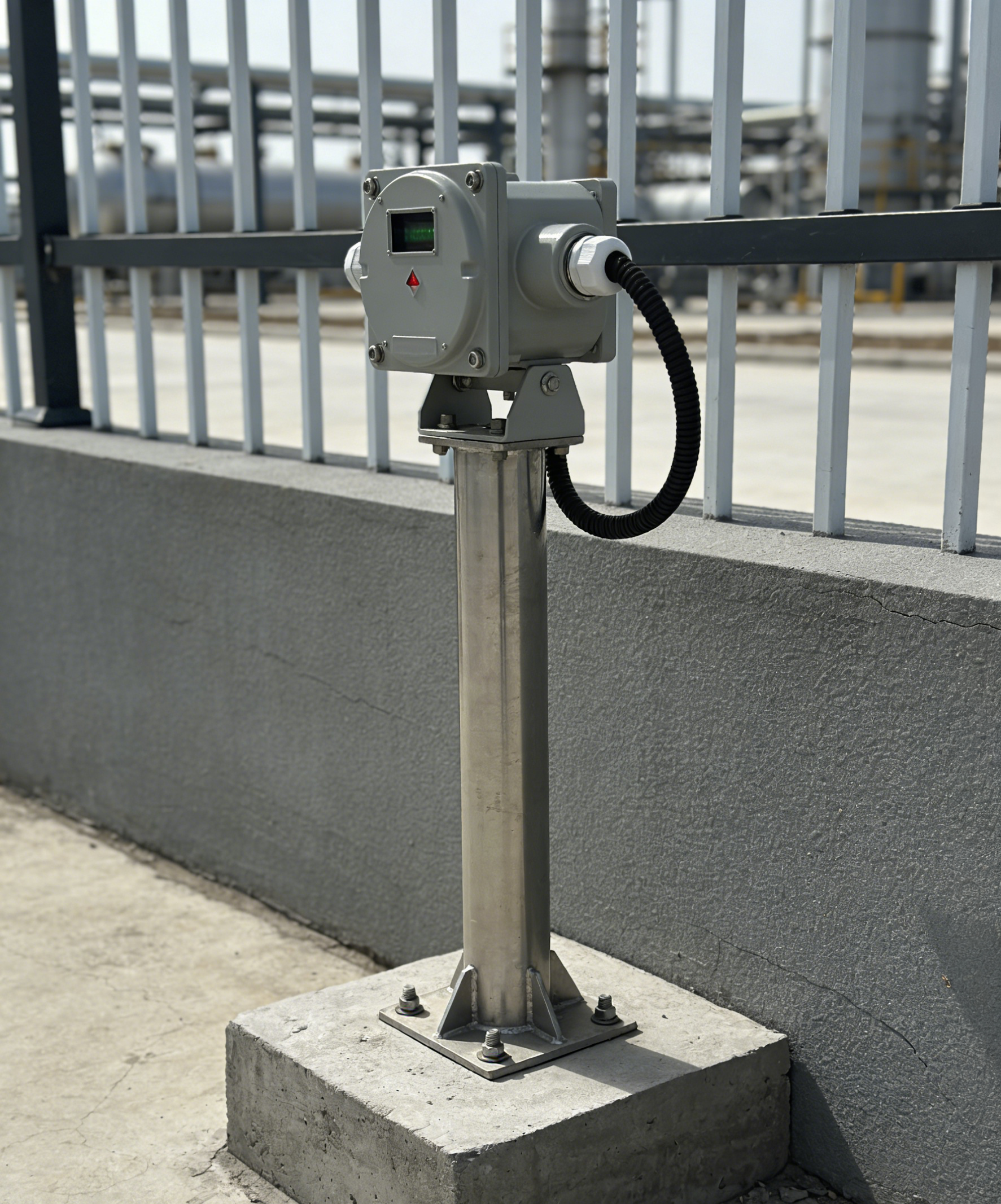 天激光第七代防爆激光對射：筑牢石油石化、核電等高危場景周界安全防線