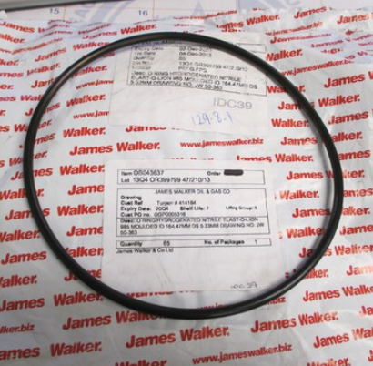 英国James Walker ELAST-O-LION 180密封圈