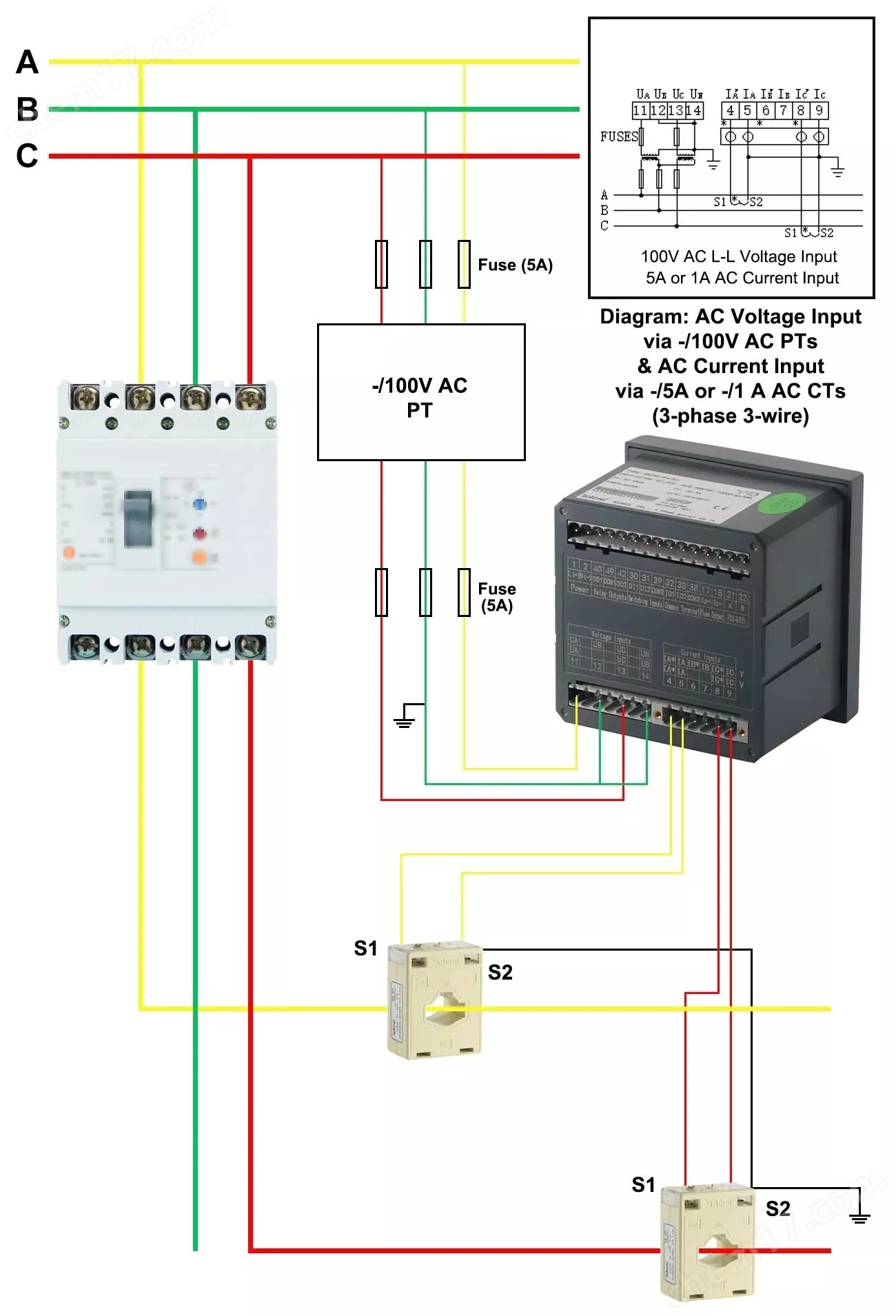适配24V并离网全场景！安科瑞AMC72L-E4/KC，以核心功能破解计量痛点